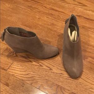 Anne Klein Suede Booties